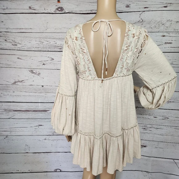 Free People Embroidered Tunic XS NWT - Picture 2 of 14